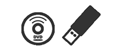 DVDまたはUSB納品（※2）