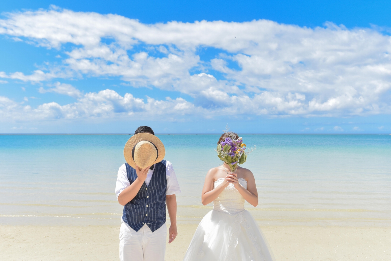 ドレス ビーチ チャペルプラン 沖縄ウェディング Comは結婚写真やフォトウェディングプランが豊富
